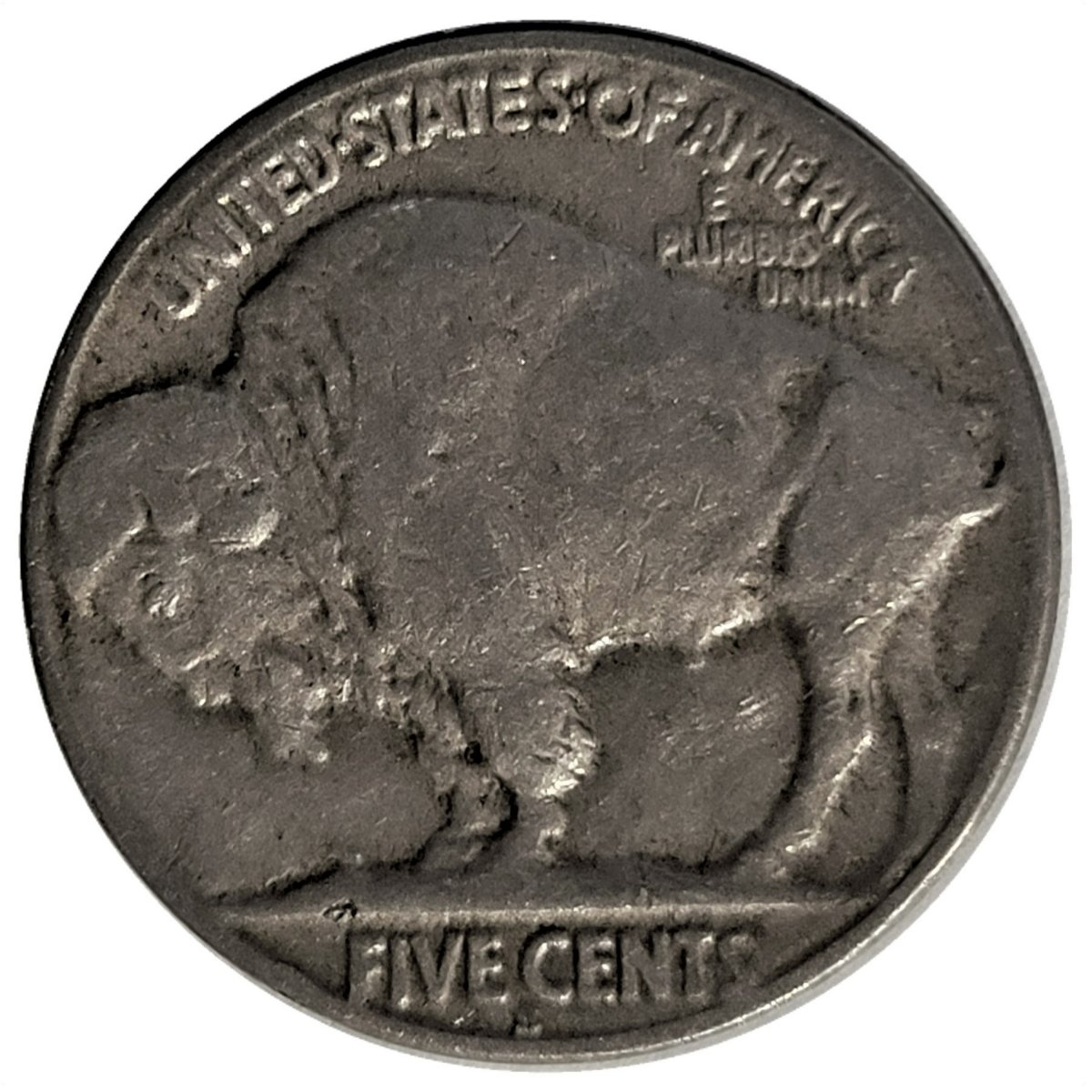 1927-S-5c-Buffalo-Nickel-#10